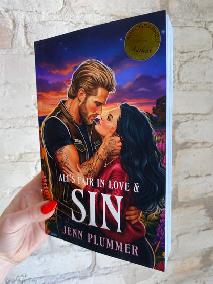 All's Fair in Love & Sin: Book 2 by Jenn Plummer *SIGNED* Indie Exclusive