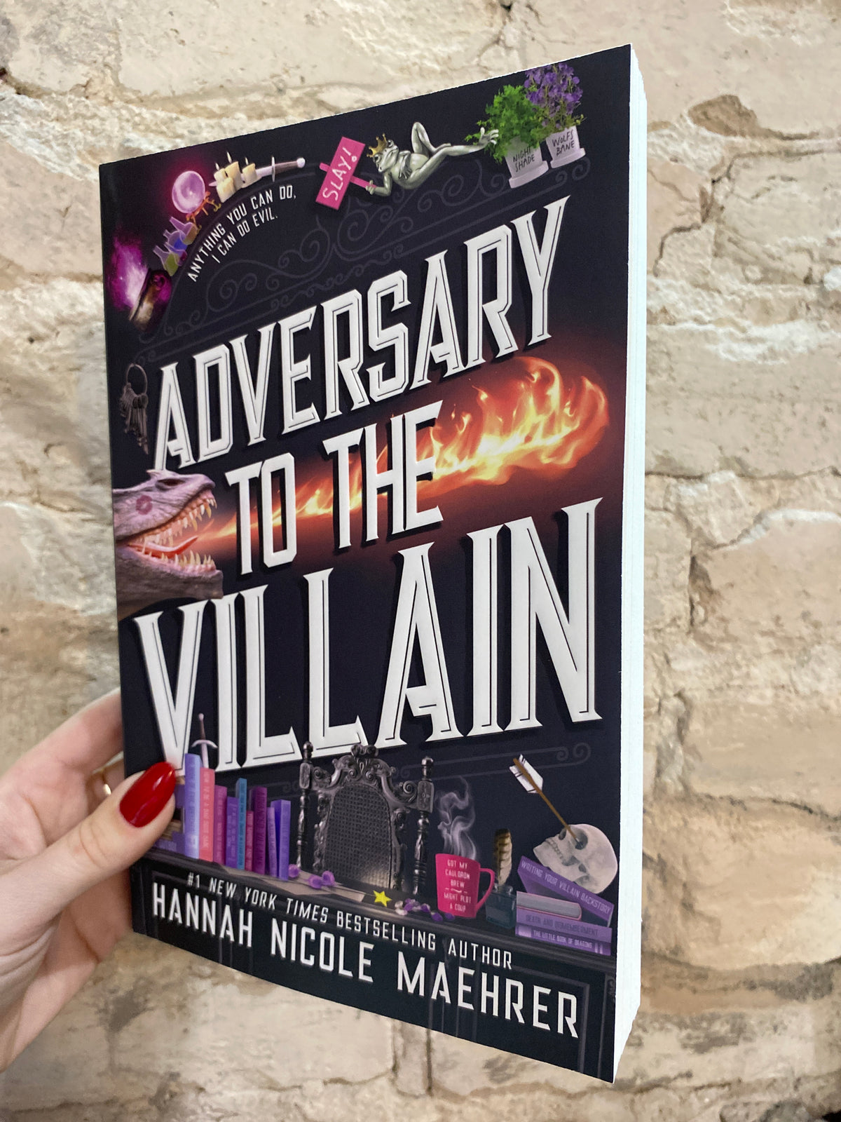 Adversary to the Villain by Hannah Nicole Maeher (Book 4)