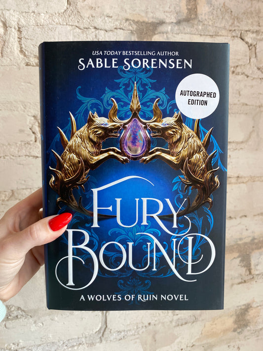 Fury Bound by Sable Sorensen (Deluxe Limited Edition) (Book 2) *SIGNED*