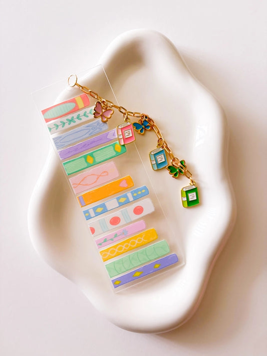 Colorful Charmed Bookmark
