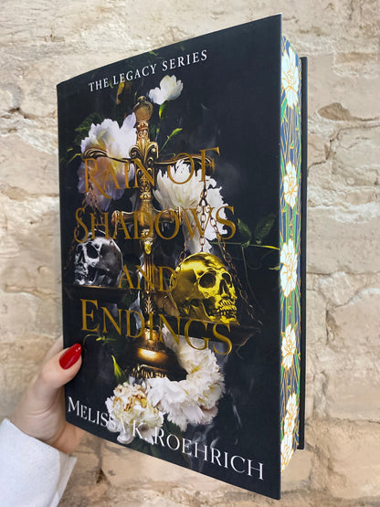 Rain of Shadows and Endings by Melissa K. Roehrich (Deluxe Hardcover) (Legacy: Book 1)