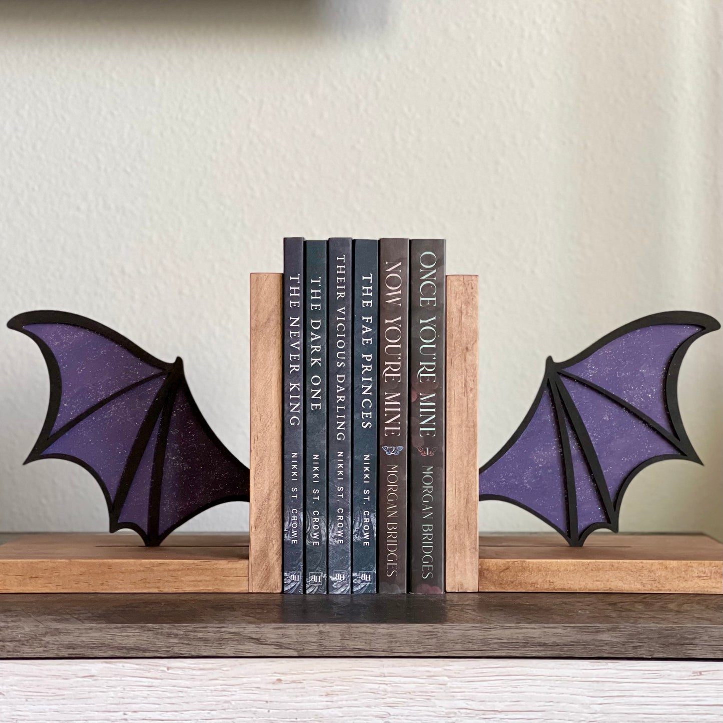 Bookend Pair - Fantasy Wing