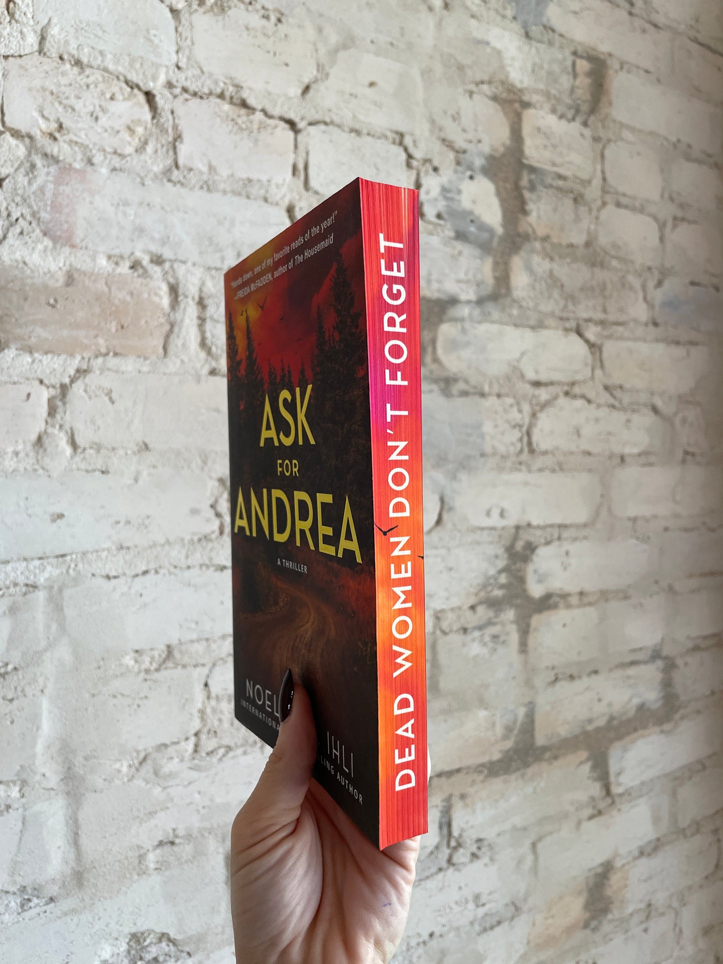 Ask for Andrea (Deluxe Stenciled Edges)