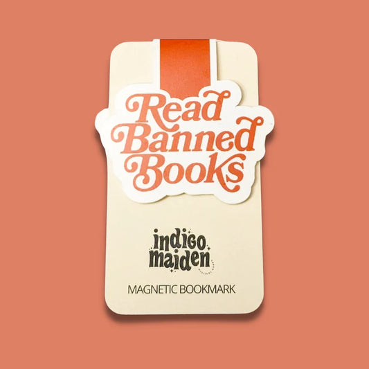 Read banned books Magnetic Bookmark