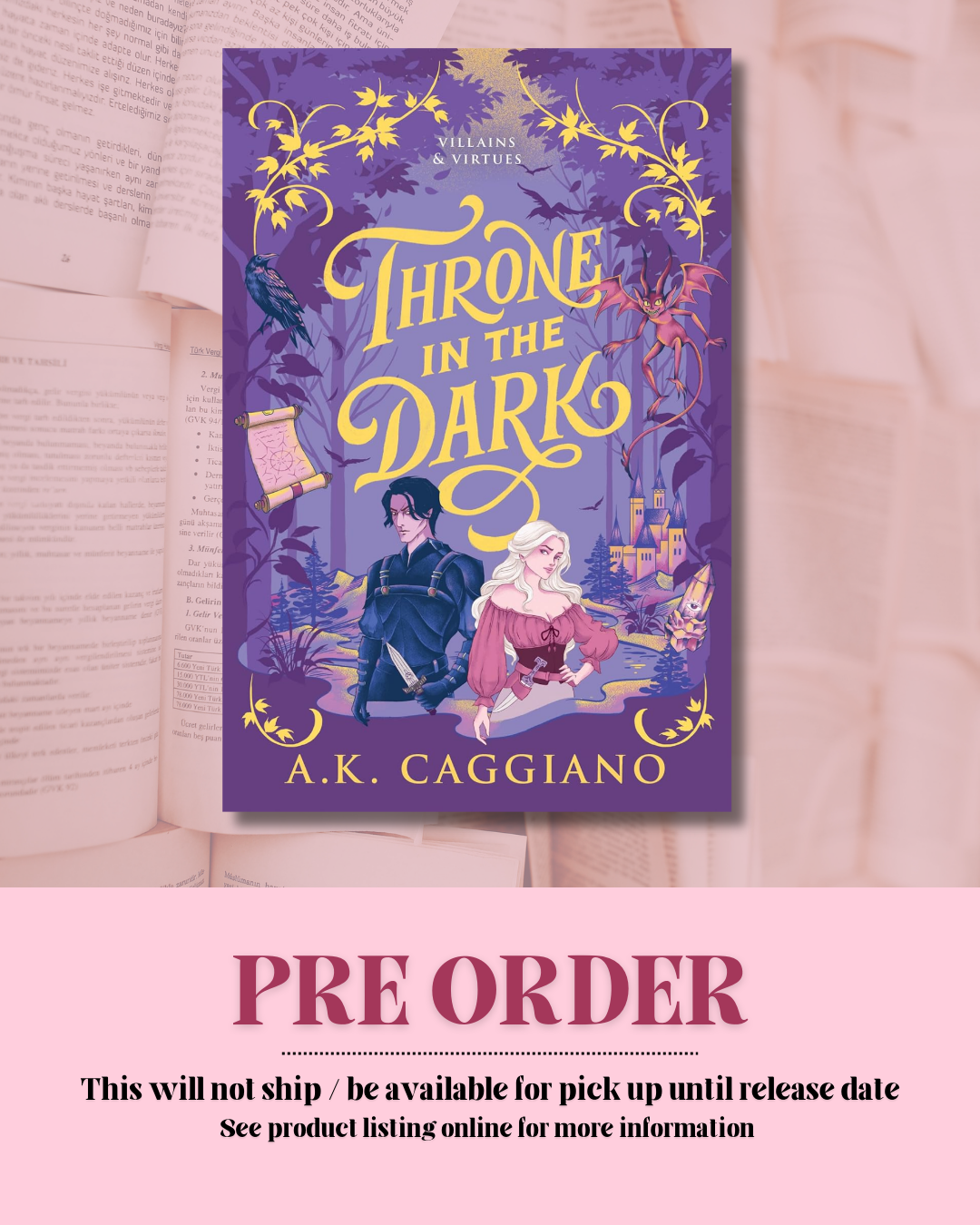 Throne in the Dark *PREORDER*