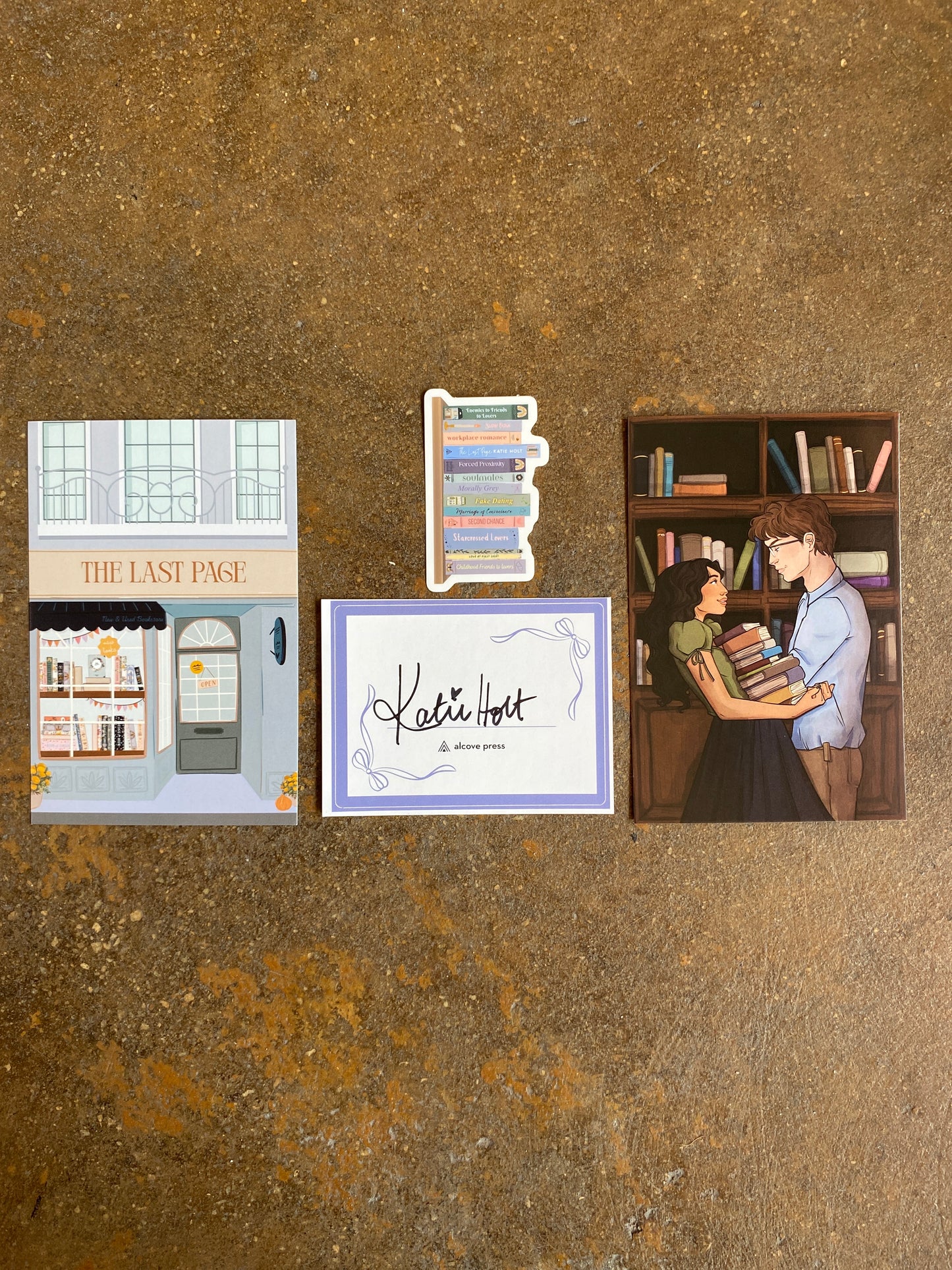 The Last Page by Katie Holt (With Book Plate and Swag)