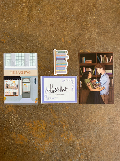 The Last Page by Katie Holt (With Book Plate and Swag)