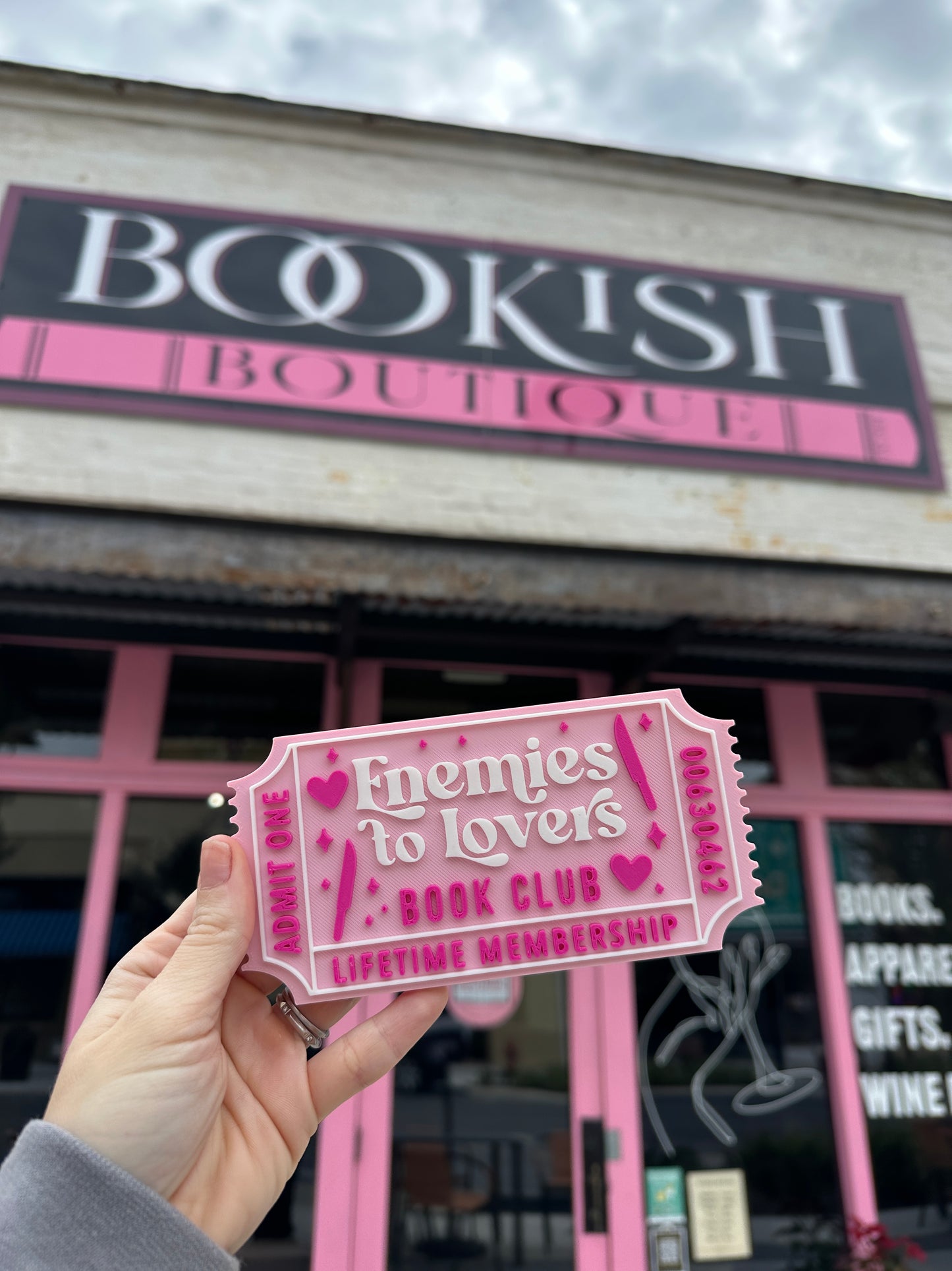 Enemies To Lovers Book Club Ticket