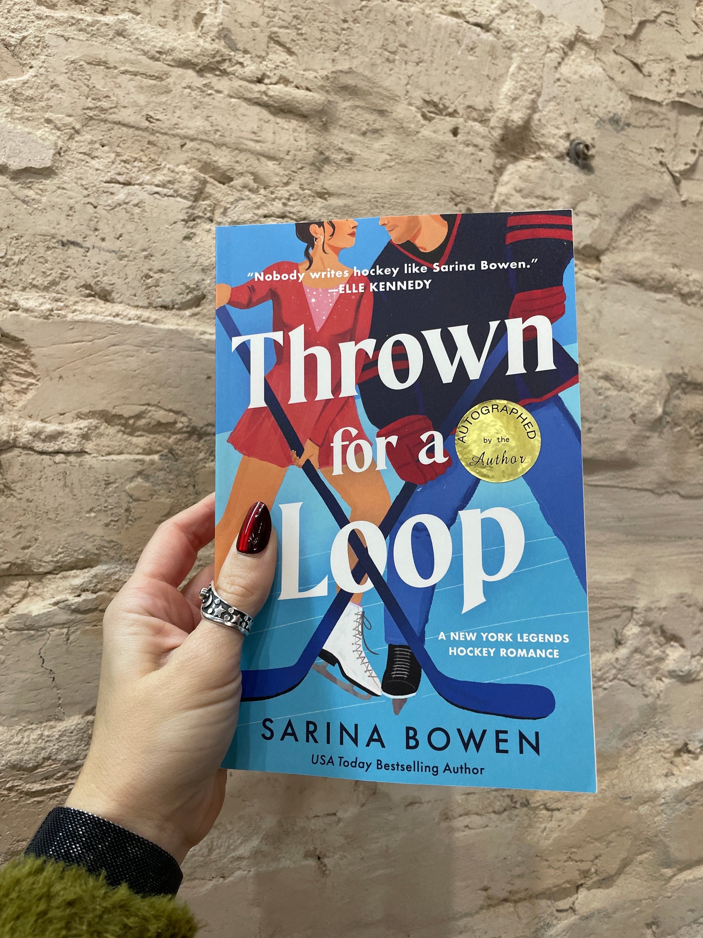 Thrown for a Loop:  A New York Legends Hockey Romance *SIGNED*