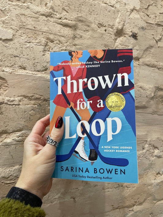 Thrown for a Loop:  A New York Legends Hockey Romance *SIGNED*