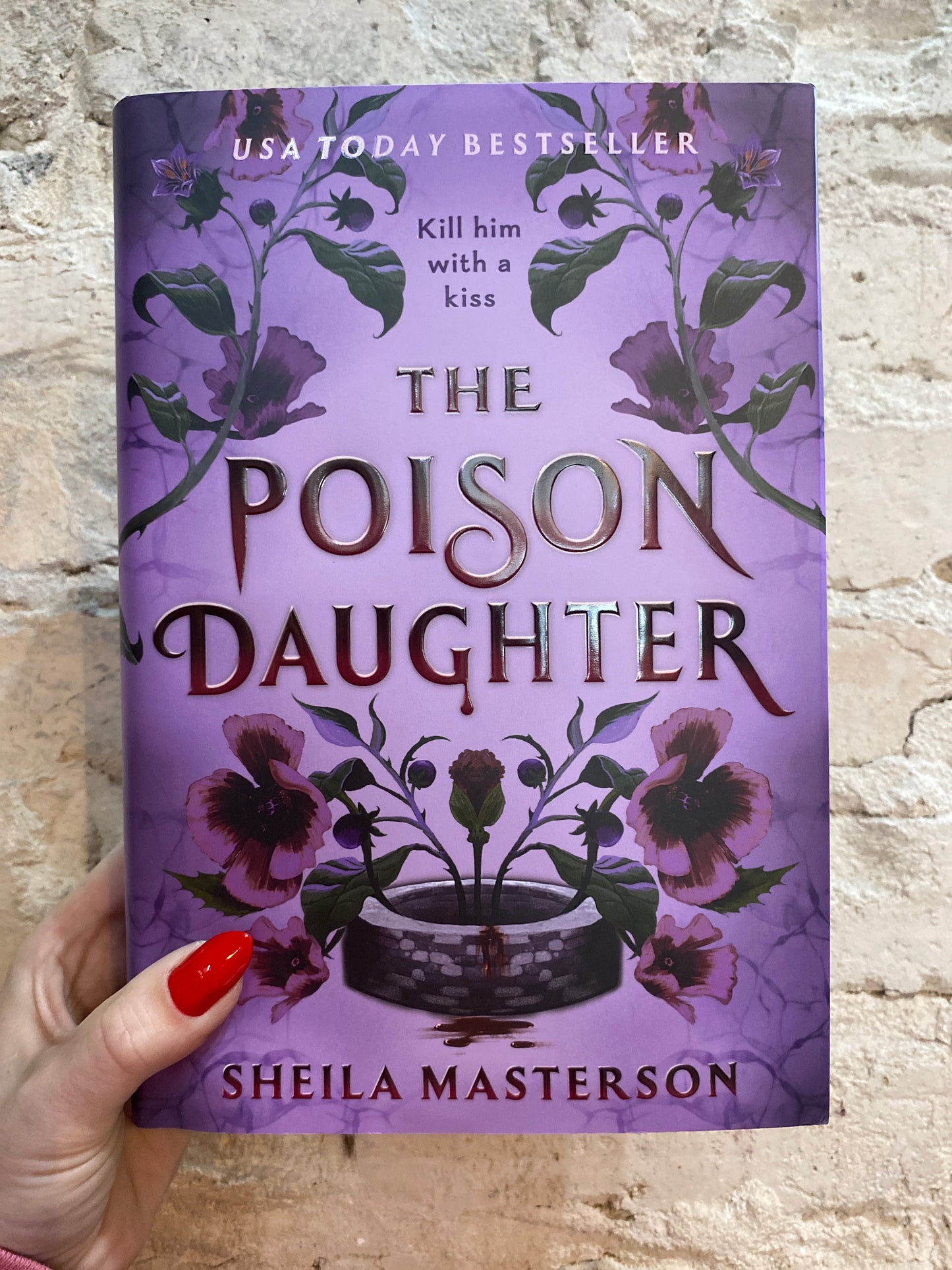 The Poison Daughter by Sheila Masterson *SIGNED* w/ art