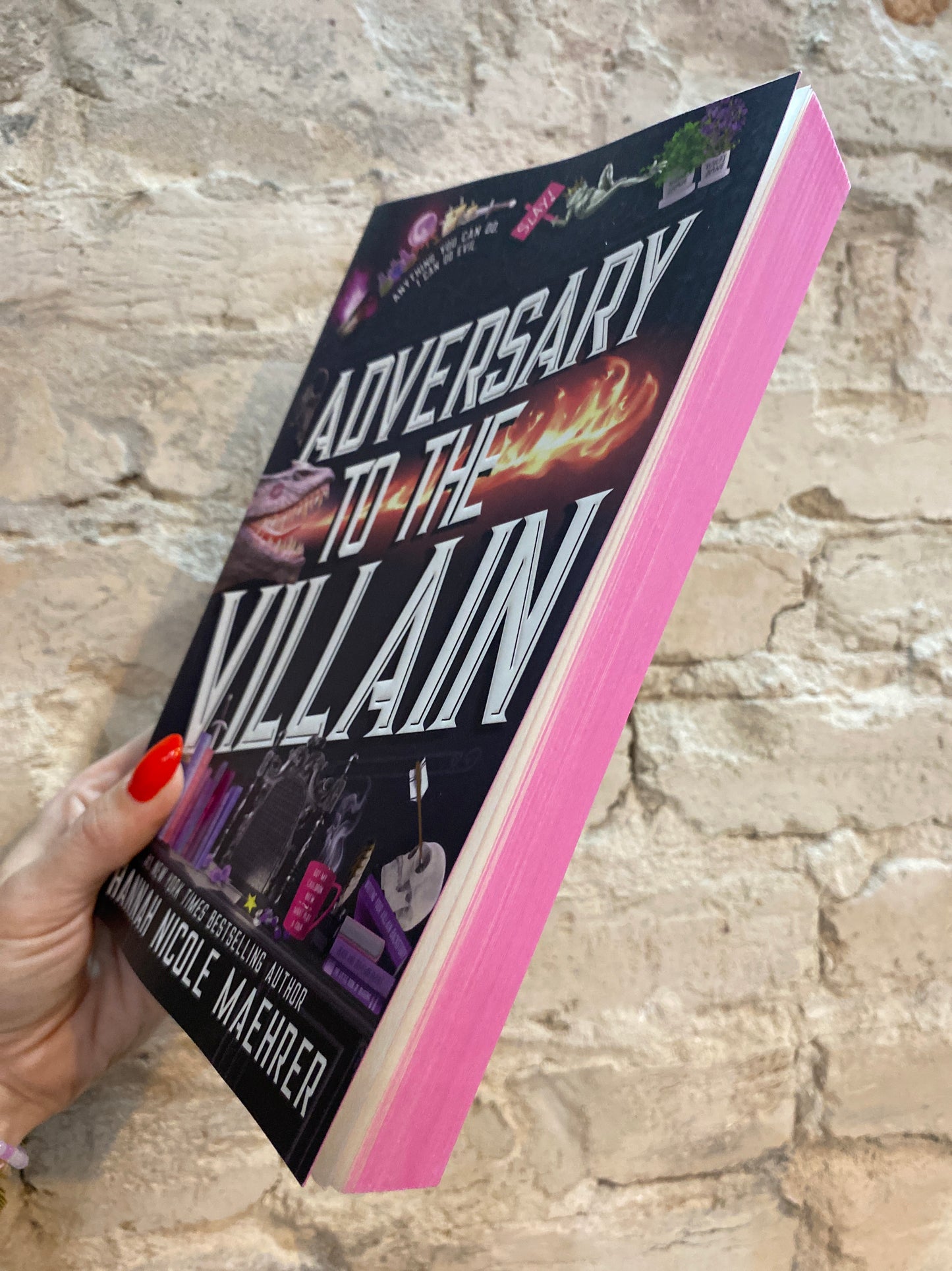 Adversary to the Villain by Hannah Nicole Maeher (Book 4)