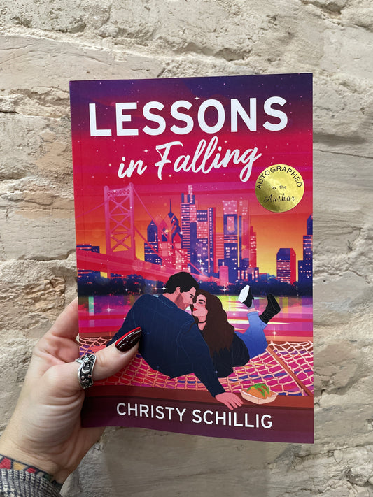Lessons in Falling by Christy Schillig *SIGNED* (Book 1)