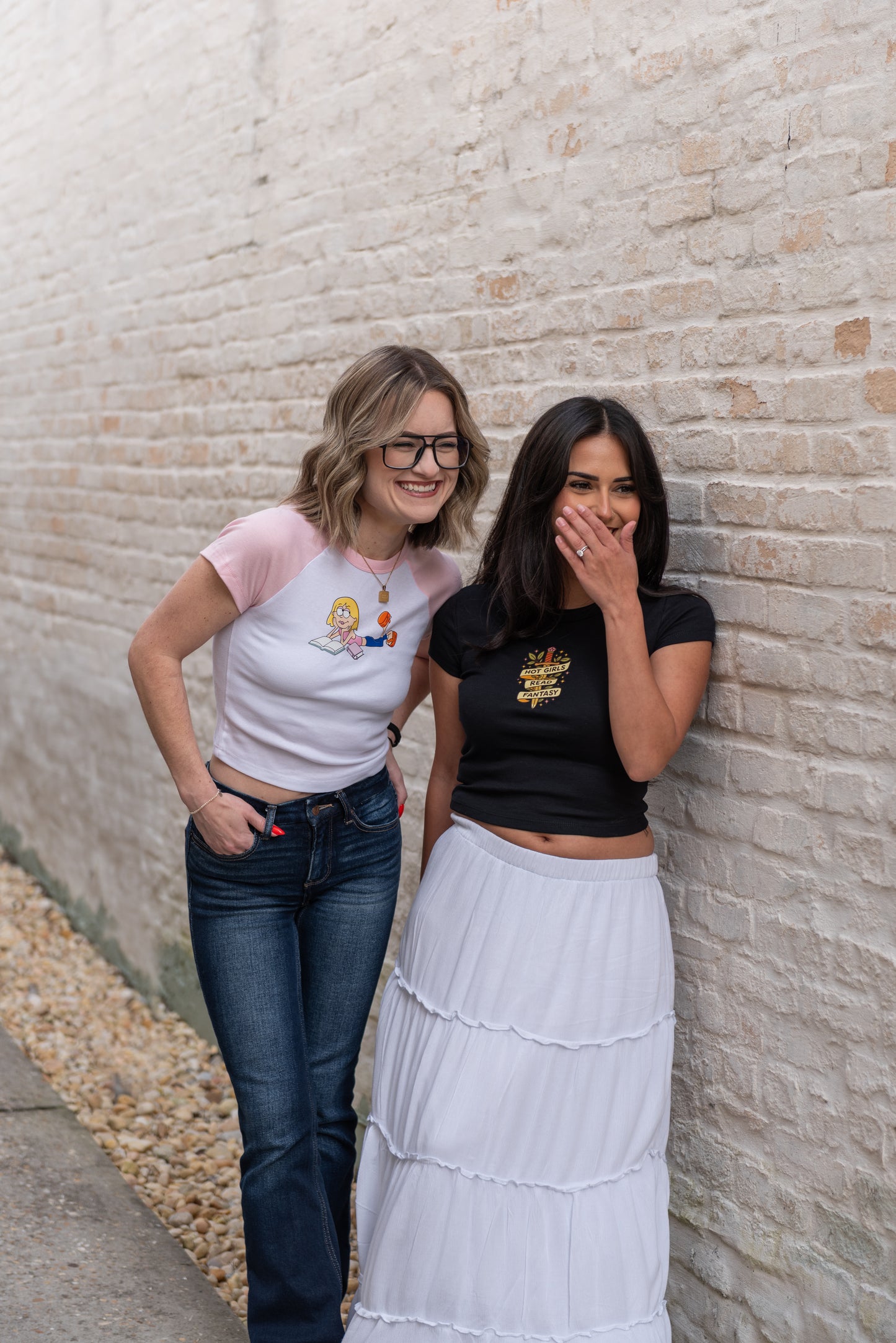 Hot Girls Read Fantasy Baby Tee T Shirt