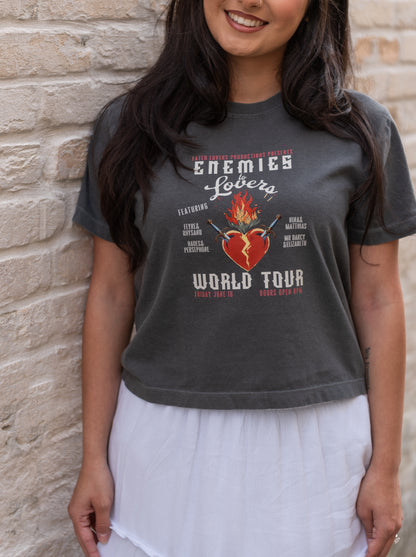 Enemies to Lovers Cropped T Shirt