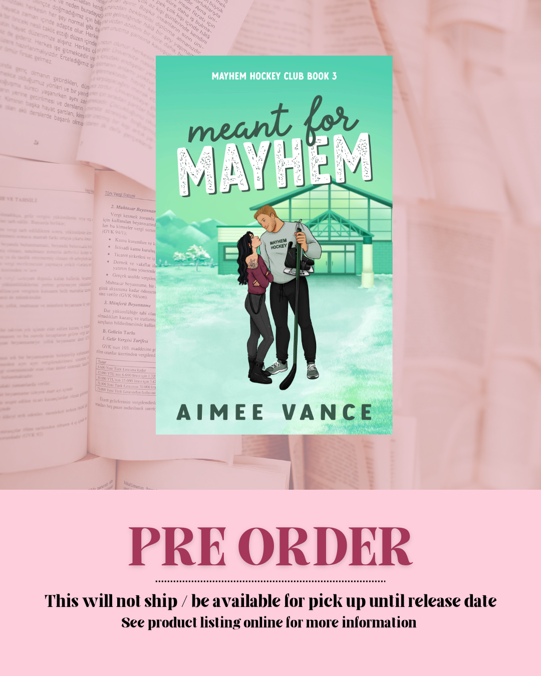 Meant for Mayhem by Aimee Vance (Signed Bookplate) *PREORDER*