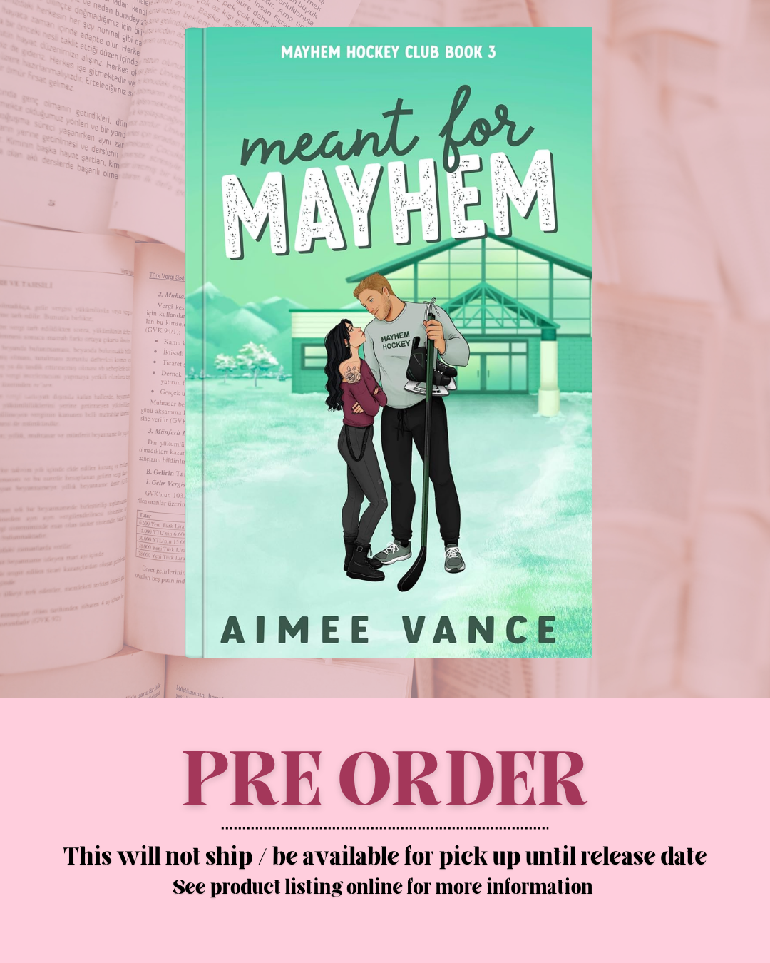 Meant for Mayhem by Aimee Vance (Signed Bookplate) (Book 3) *PREORDER*