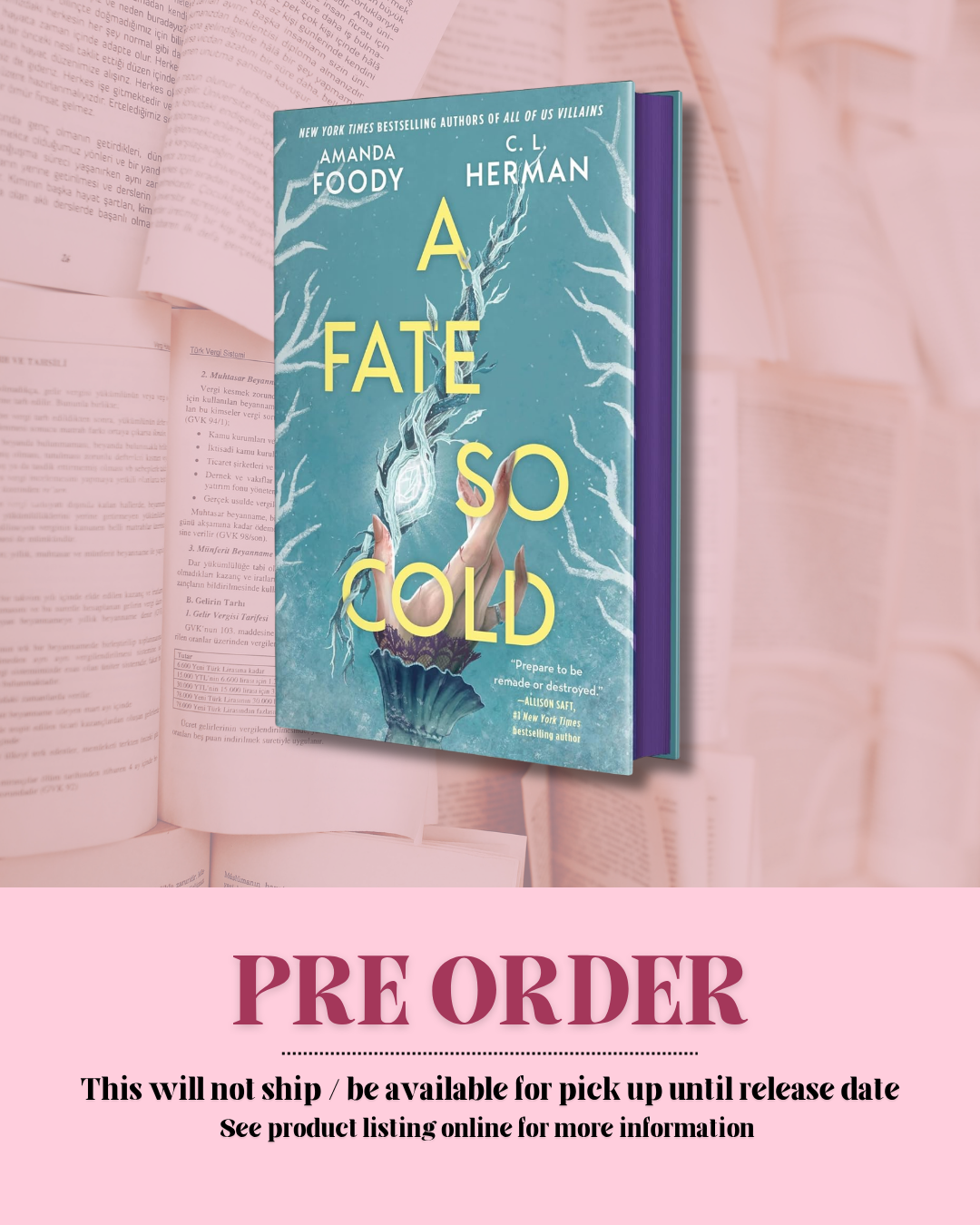 A Fate So Cold *PREORDER*