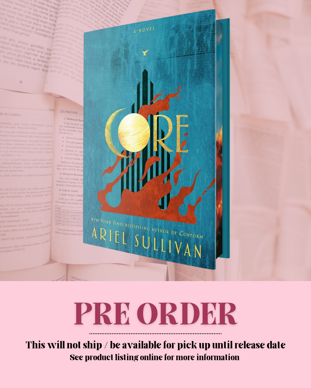 Core by Ariel Sullivan (Deluxe Edition) (Book 3) *PREORDER*