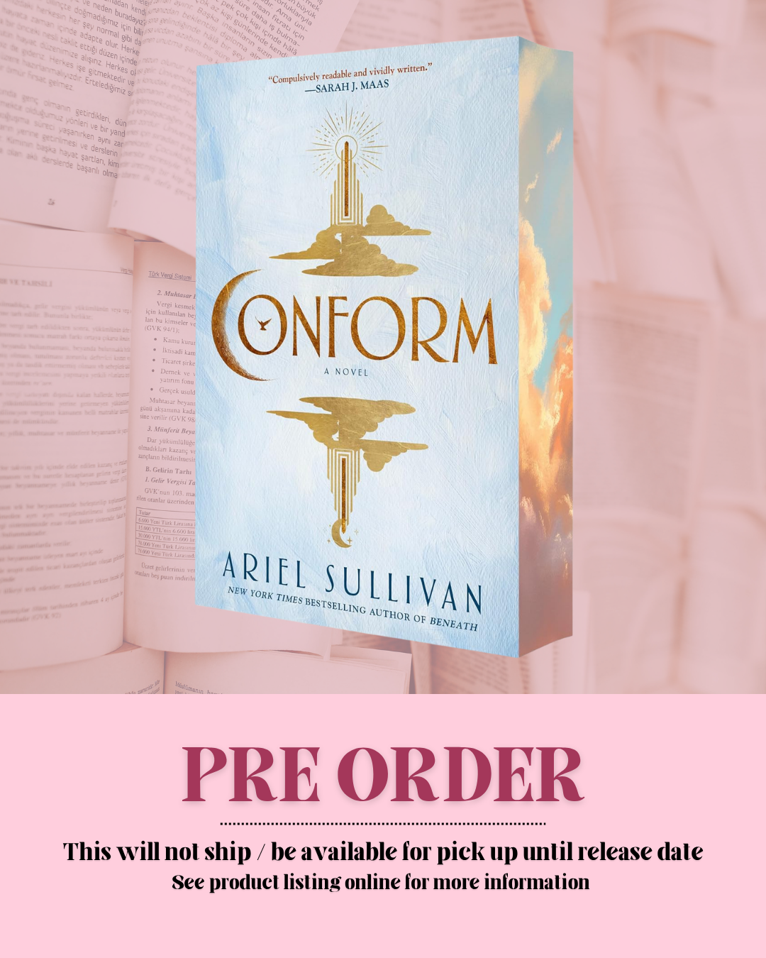 Conform by Ariel Sullivan (Deluxe Edition) (Book 1) *PREORDER*
