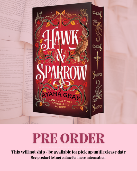 Hawk & Sparrow by Ayana Gray *PREORDER*