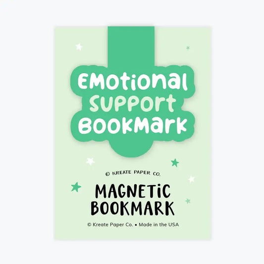 Emotional Support Bookmark | Magnetic Bookmark