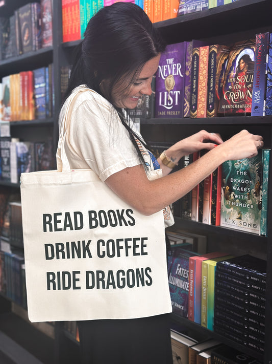 Read Books Ride Dragons Tote Bag