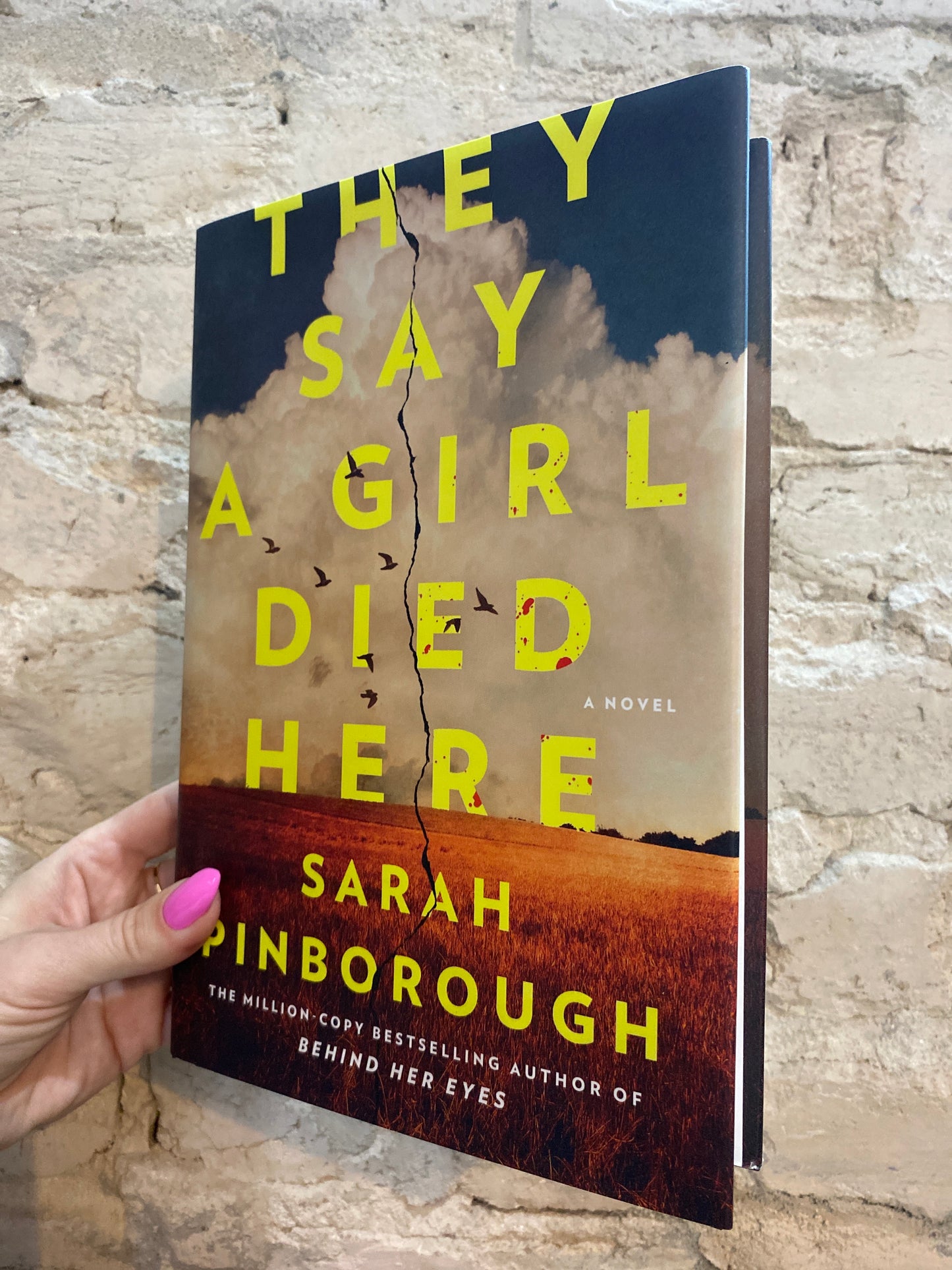 They Say A Girl Died Here by Sara Pinborough
