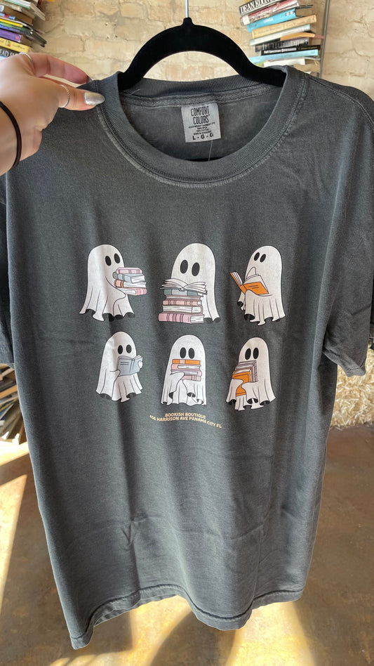 Ghosts with books T Shirt