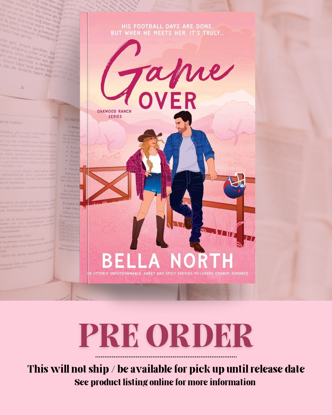 Game Over by Bella North (Book 2) *PREORDER*