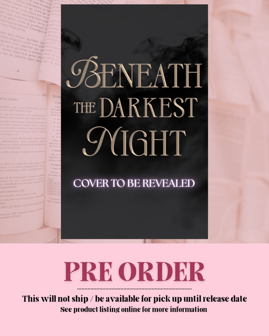 Beneath the Darkest Night by Robyn Jones (Kingdom of Shadows: Book 2) *SIGNED* *PREORDER*