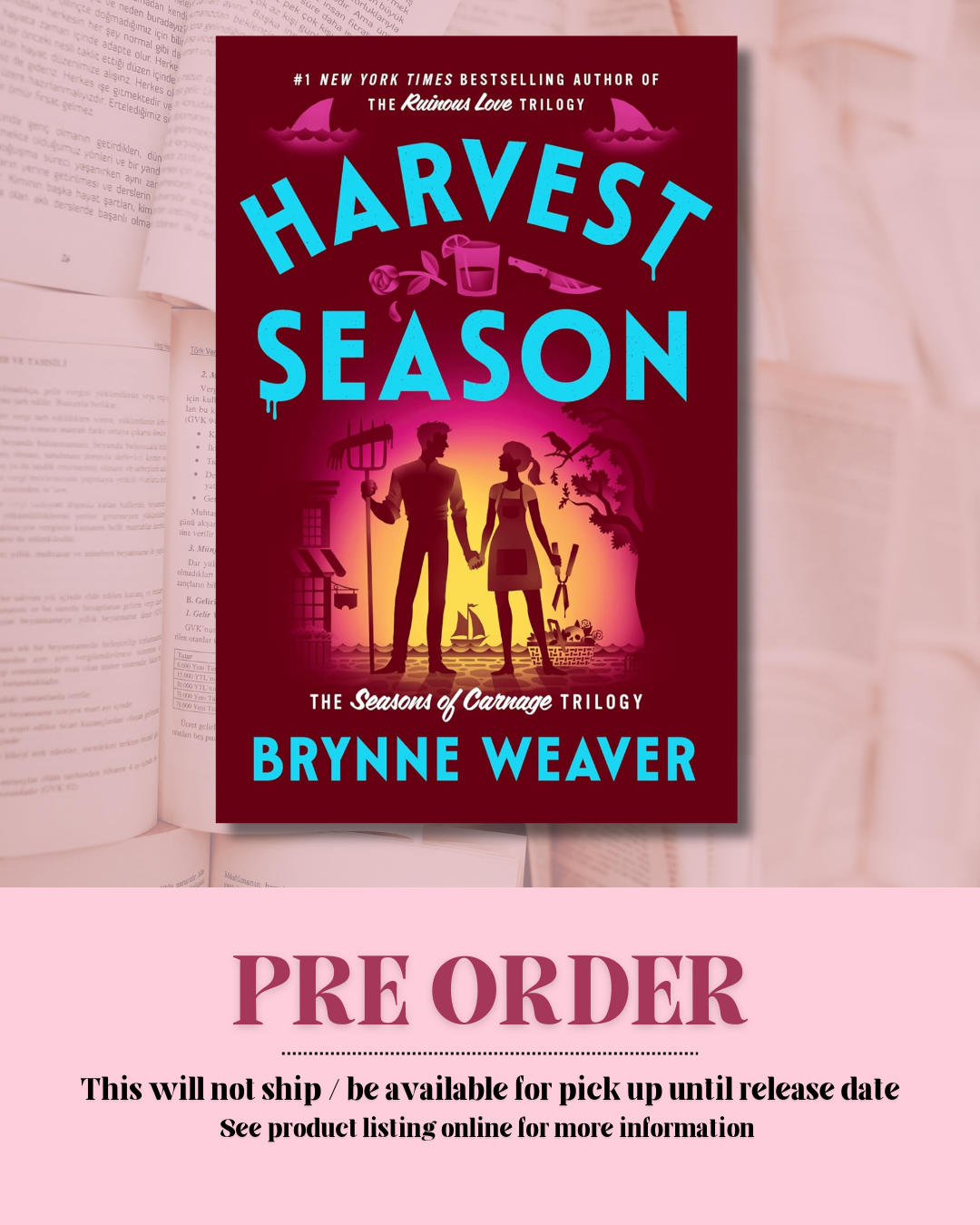 Harvest Season by Brynne Weaver *PREORDER* (Hardcover) (Book 2)