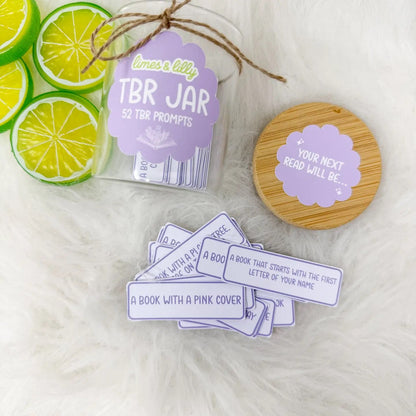 Tbr Jar – 52 To-Be-Read Reading Prompts Glass Bookish
