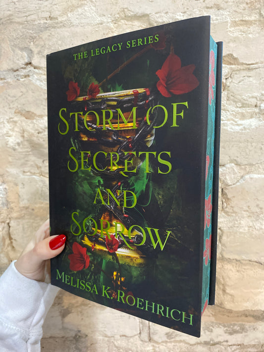 Storm of Secrets and Sorrow by Melissa K. Roehrich (Deluxe Hardcover) (Legacy: Book 2)