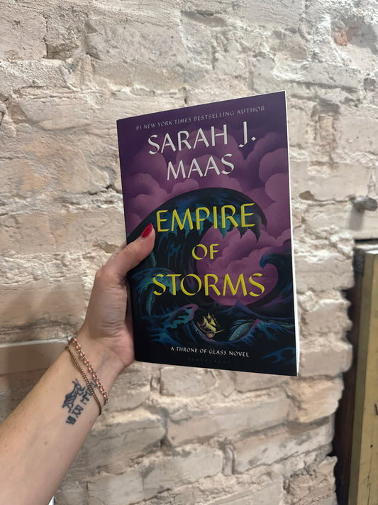 Empire of Storms by Sarah J. Maas (paperback)