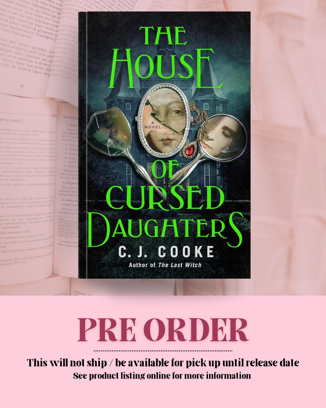 The House of Cursed Daughters by C.J. Cooke  *PREORDER*