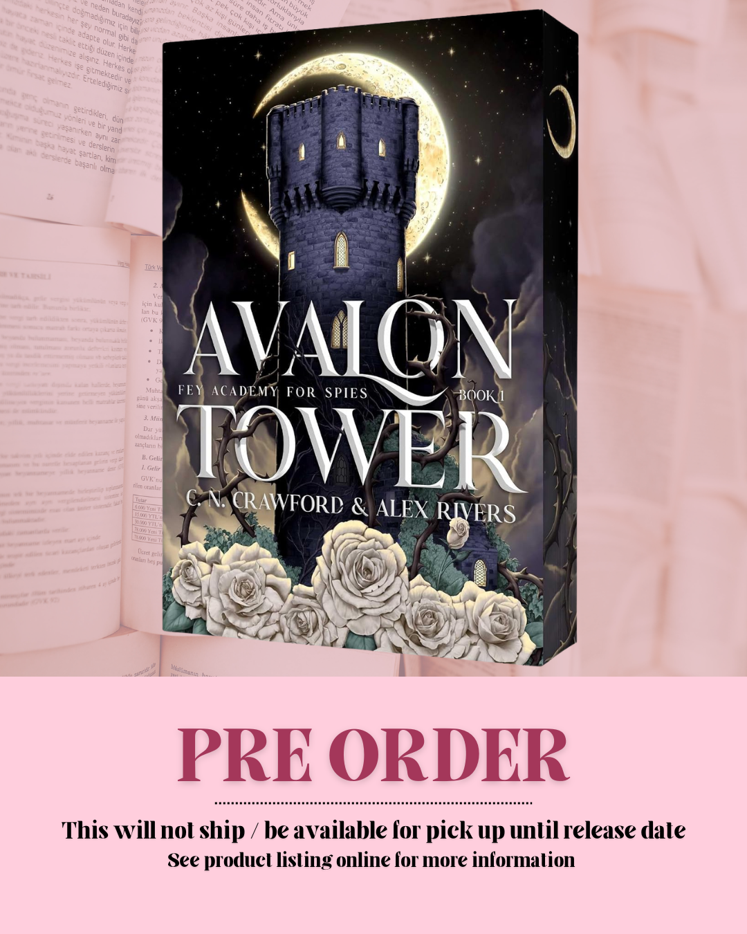 Avalon Tower by C.N. Crawford and Alex Rivers (Book 1) *PREORDER*