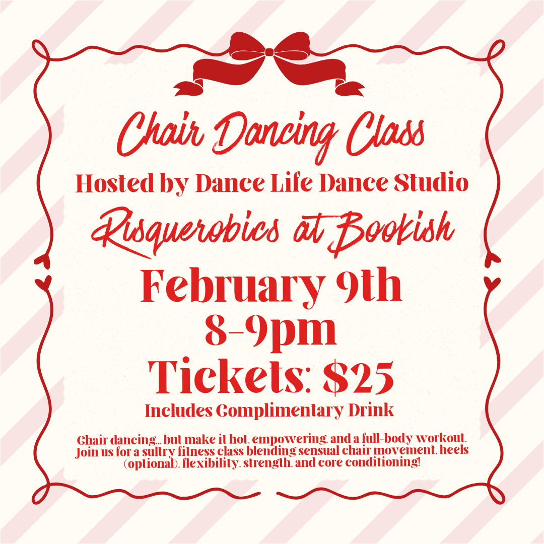 RISQUÉROBICS at Bookish Event Tickets