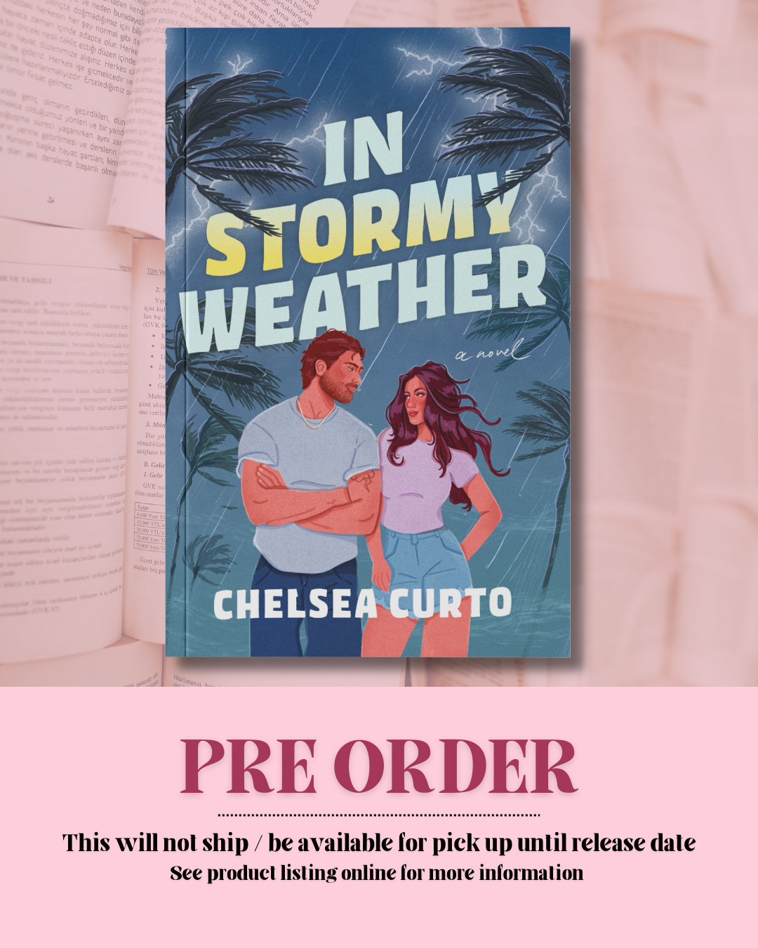 In Stormy Weather by Chelsea Curto *SIGNED* w/ Art PREORDER