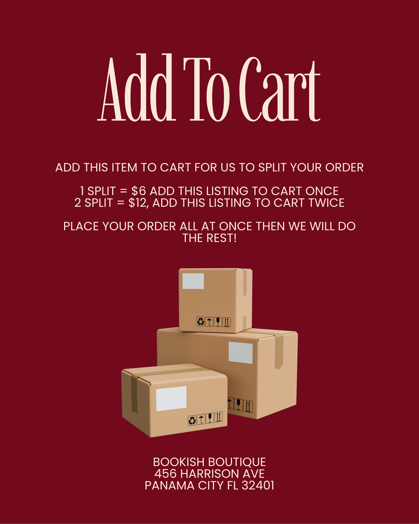 *NEW* Split My Order