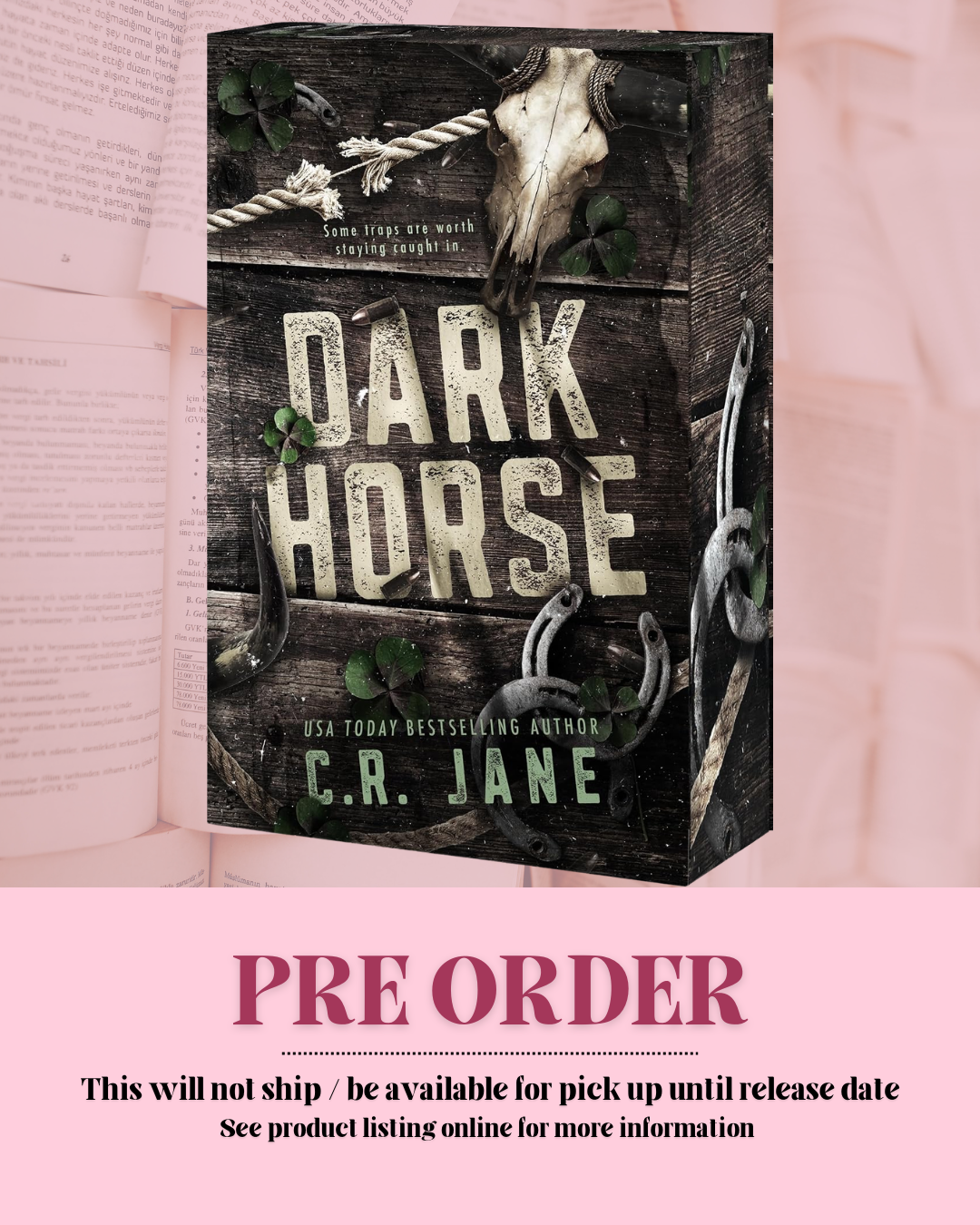 Dark Horse by C.R. Jane *PREORDER*