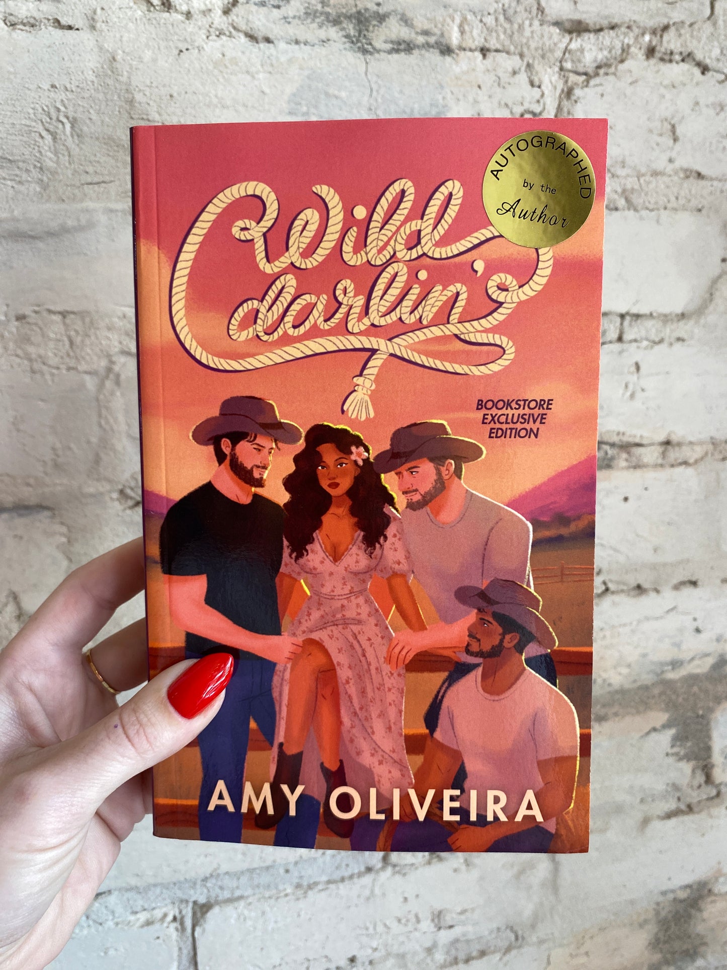 Wild Darlin' By Amy Oliveira *SIGNED* Indie Bookstore Edition