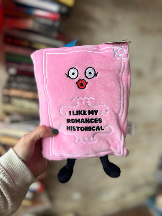 Plush Book Romance Historical Soft Cuddly Toy