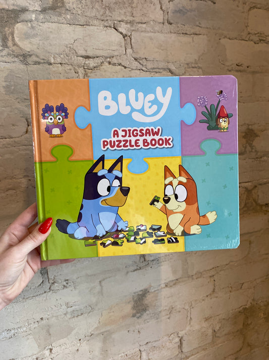 Bluey: A Jigsaw Puzzle Book