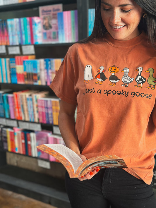 Just a Spooky Goose T Shirt