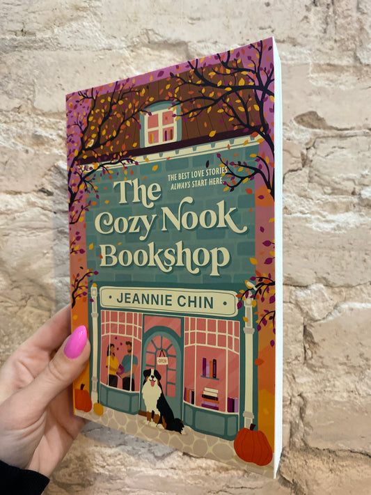 The Cozy Nook Bookshop by Jeannie Chin (Heart’s Hope Crossing: Book 1)
