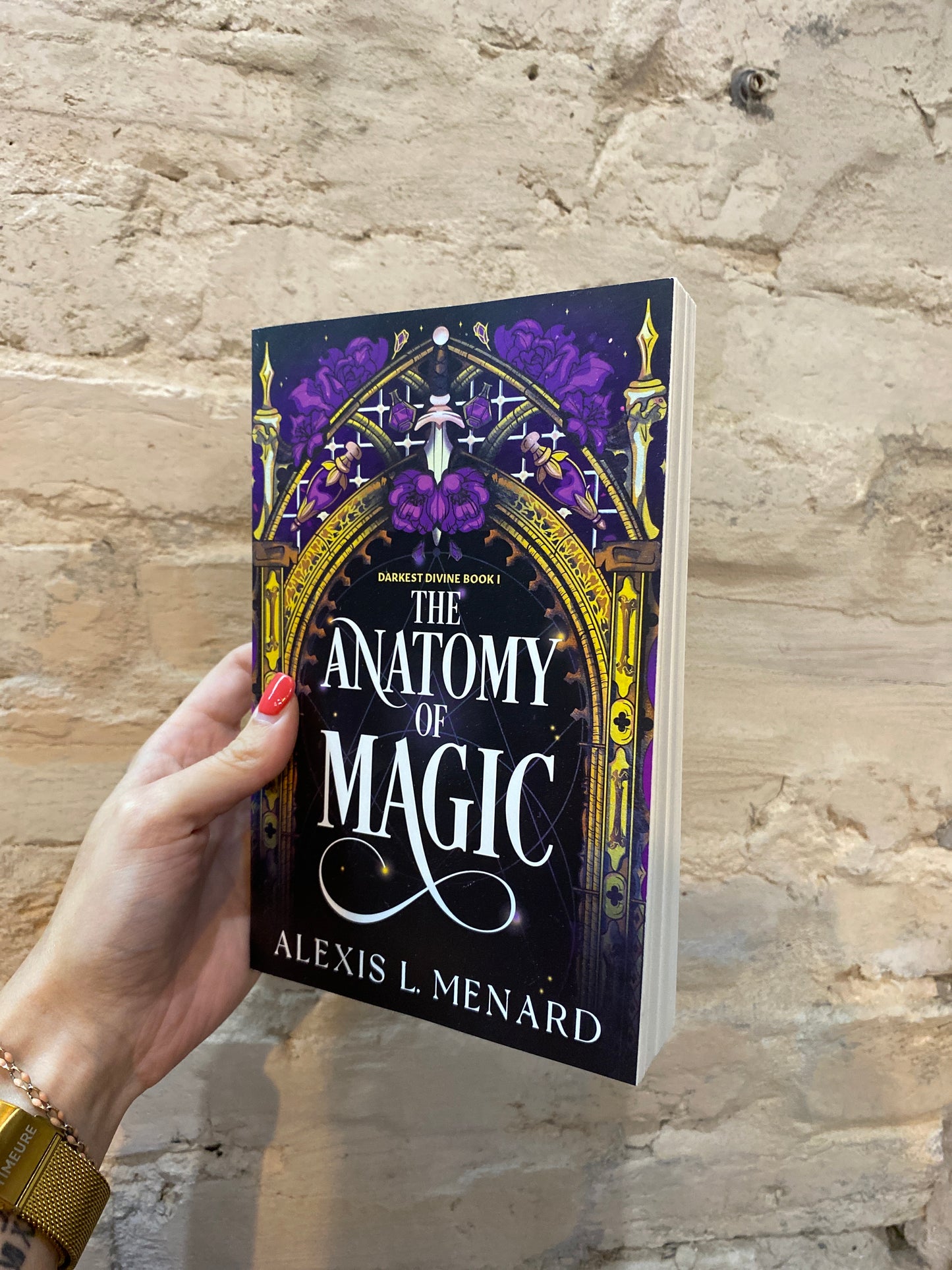 The Anatomy of Magic: Darkest Divine Book 1 by Alexis L. Menard *Signed*
