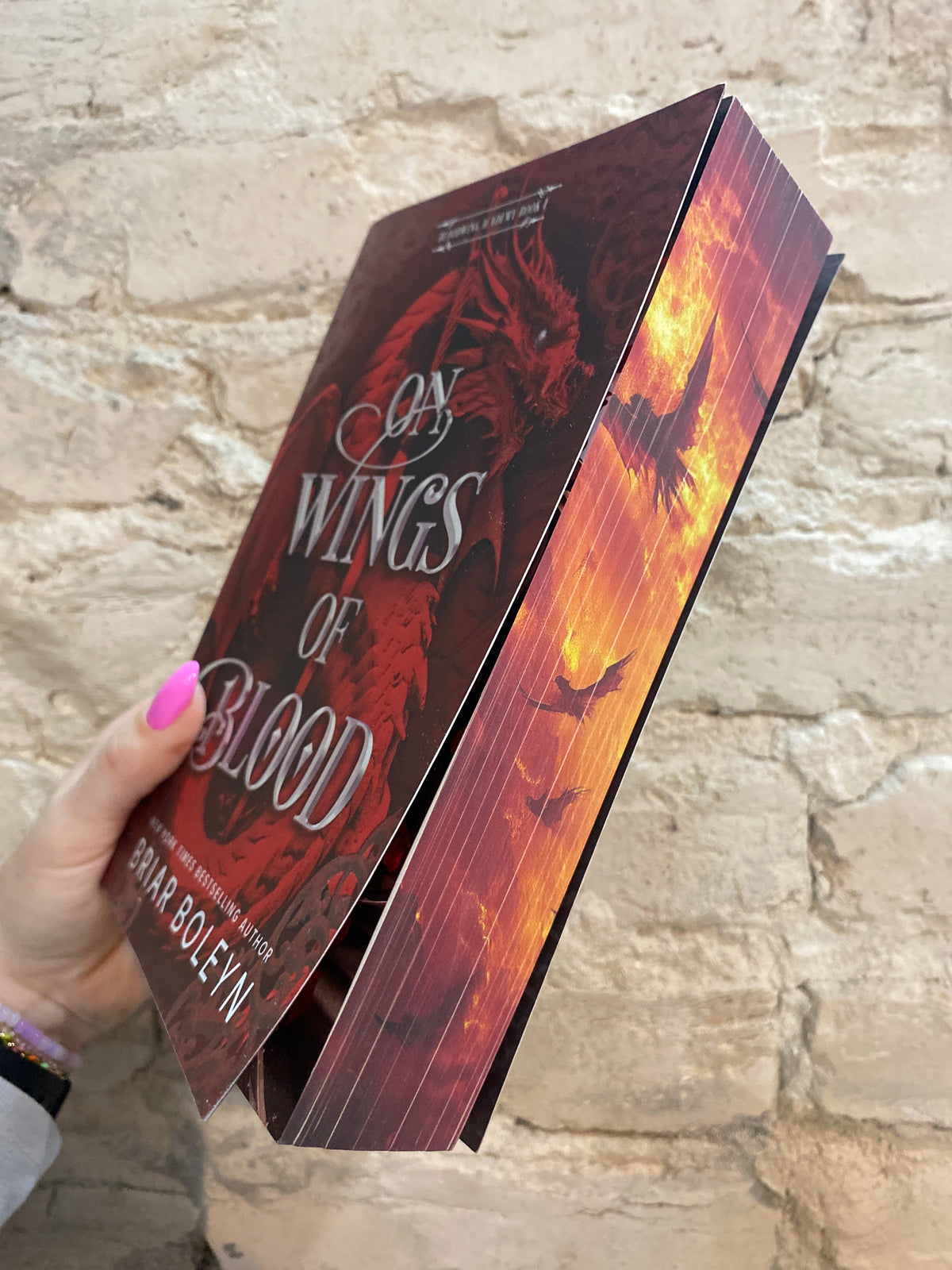 On Wings and Blood by Briar Boleyn (Book 1)