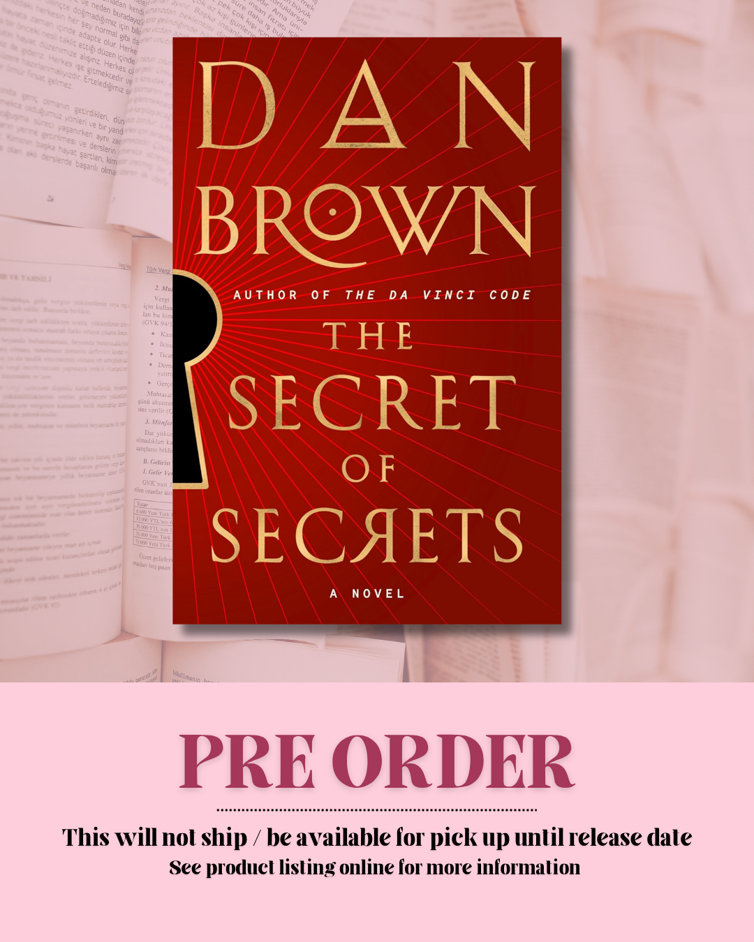 The Secret of Secrets *PREORDER*