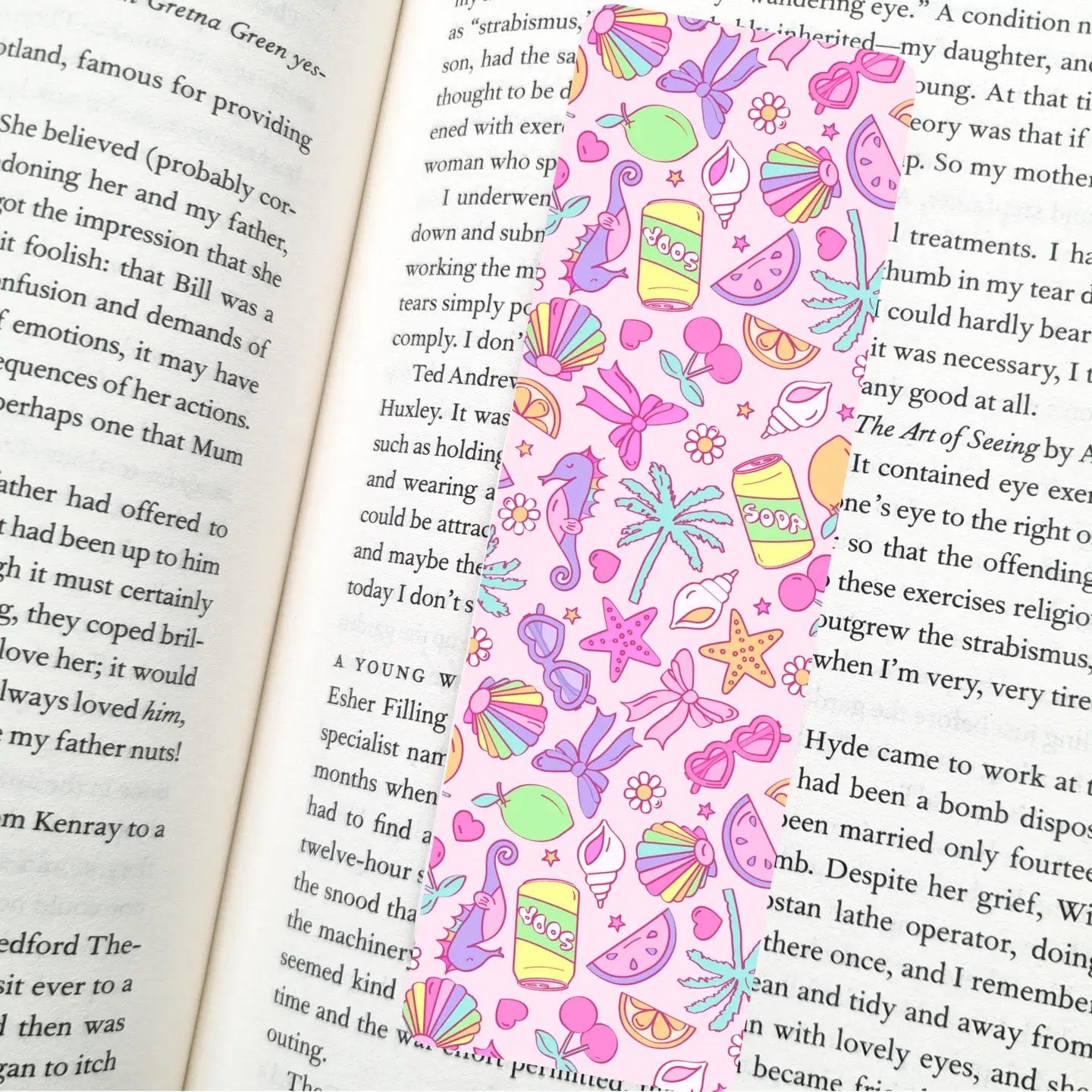 Summer Pop Bookmark